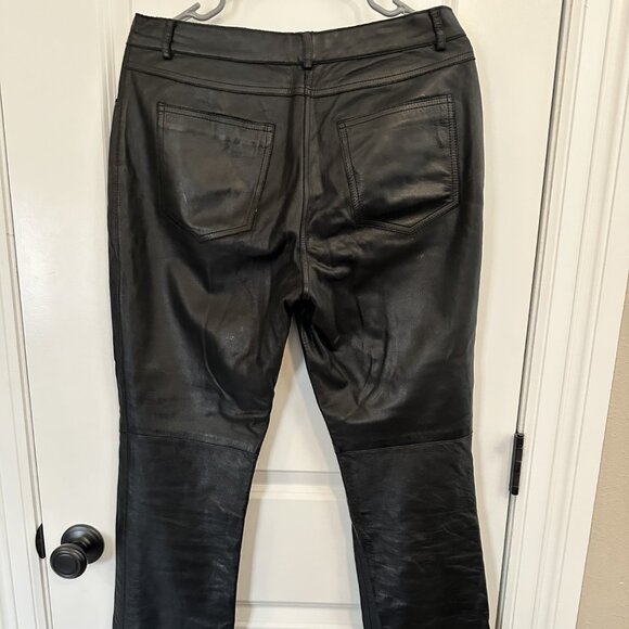 Kenneth Cole real leather pants - Picture 2 of 2